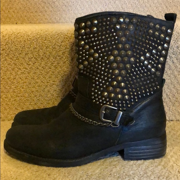 Sam Edelman studded boots - Picture 3 of 6